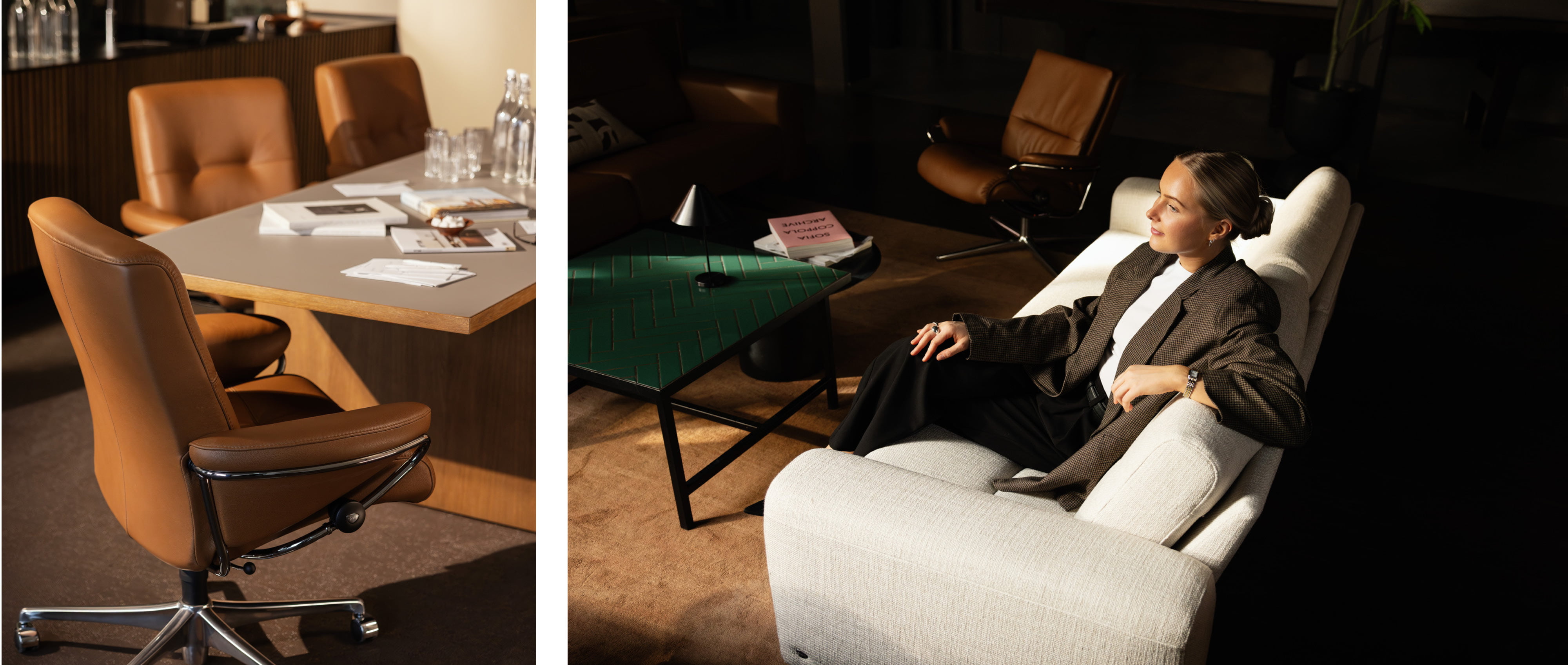 Stressless lounge and office furniture