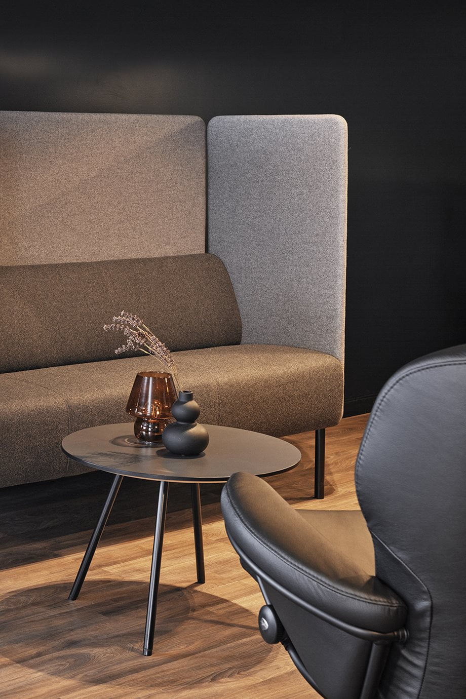 Detail of Ekornes Frende module sofa at C-Flow