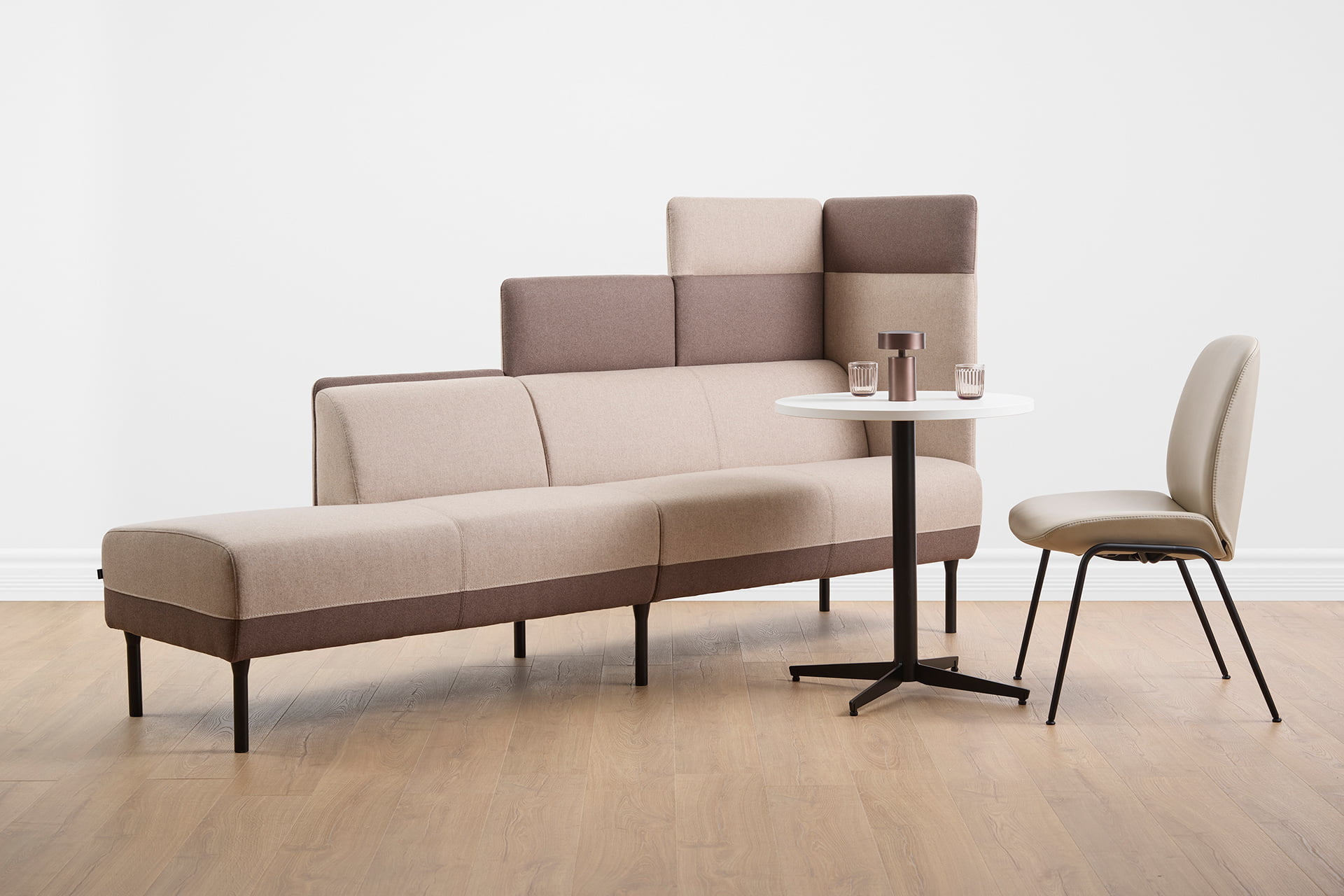 Ekornes Frenge large Beige sofa