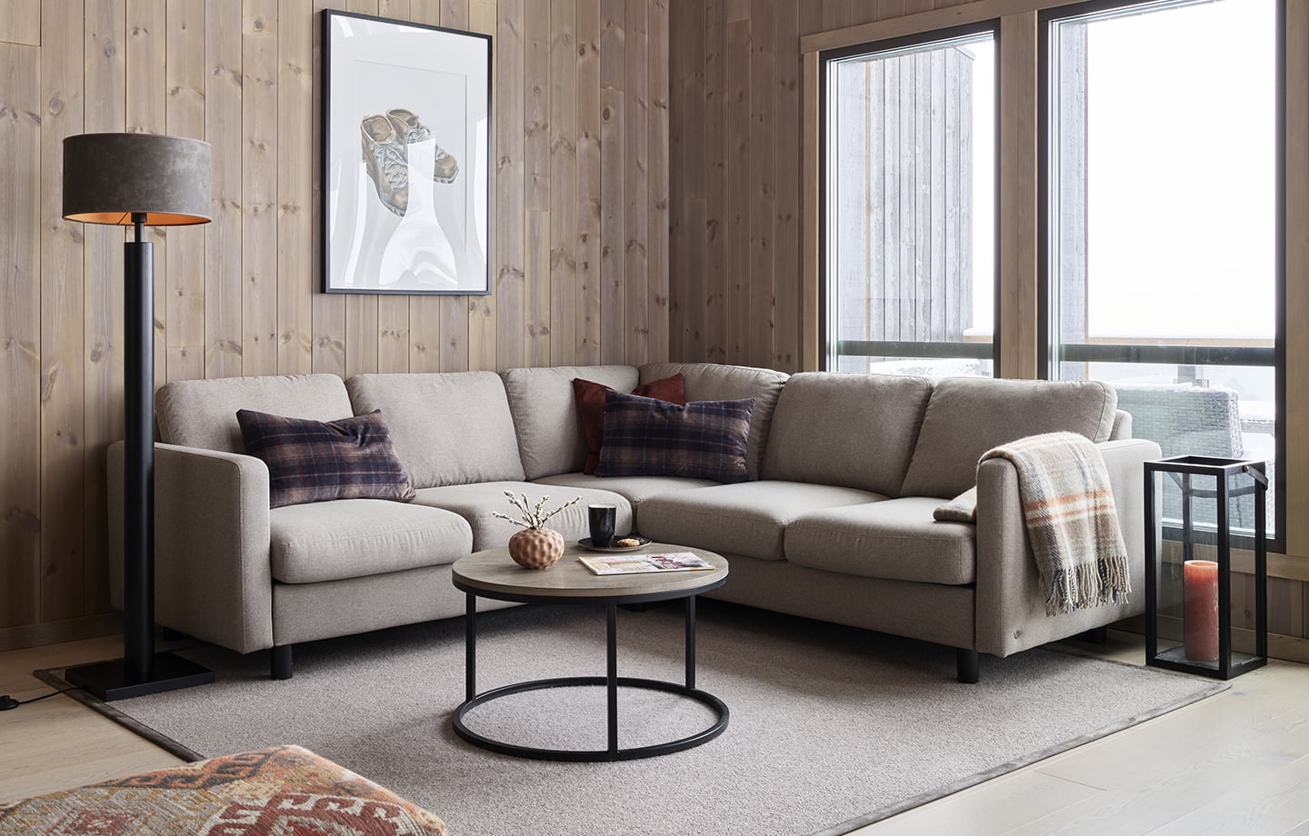 Stressless® Copenhagen corner sofa in Spidsbergseter