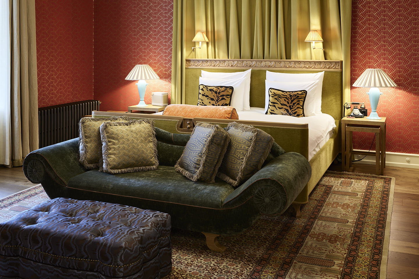 Bedroom in Villa Icognito with Svane mattress