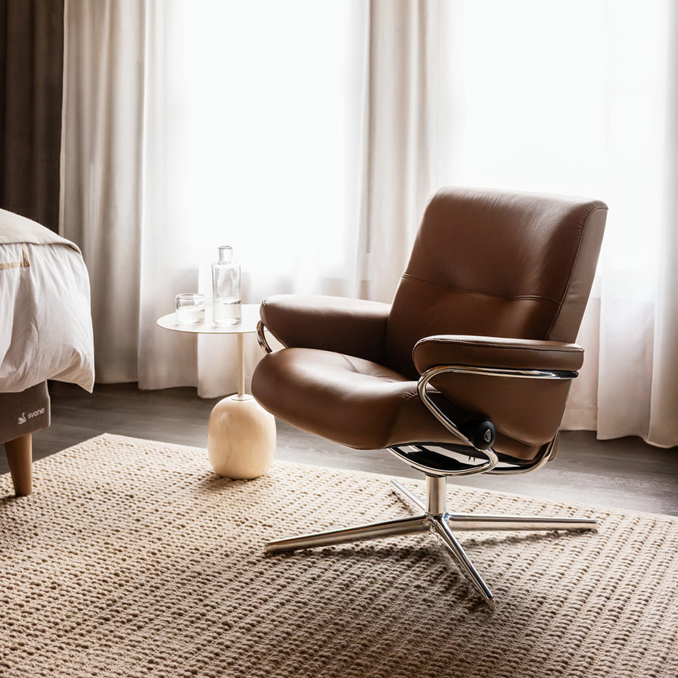 Stressless low back recliner